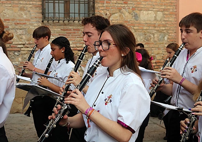 La banda sinfónica Virgen de la Trinidad participará en la misa del 25 de octubre.