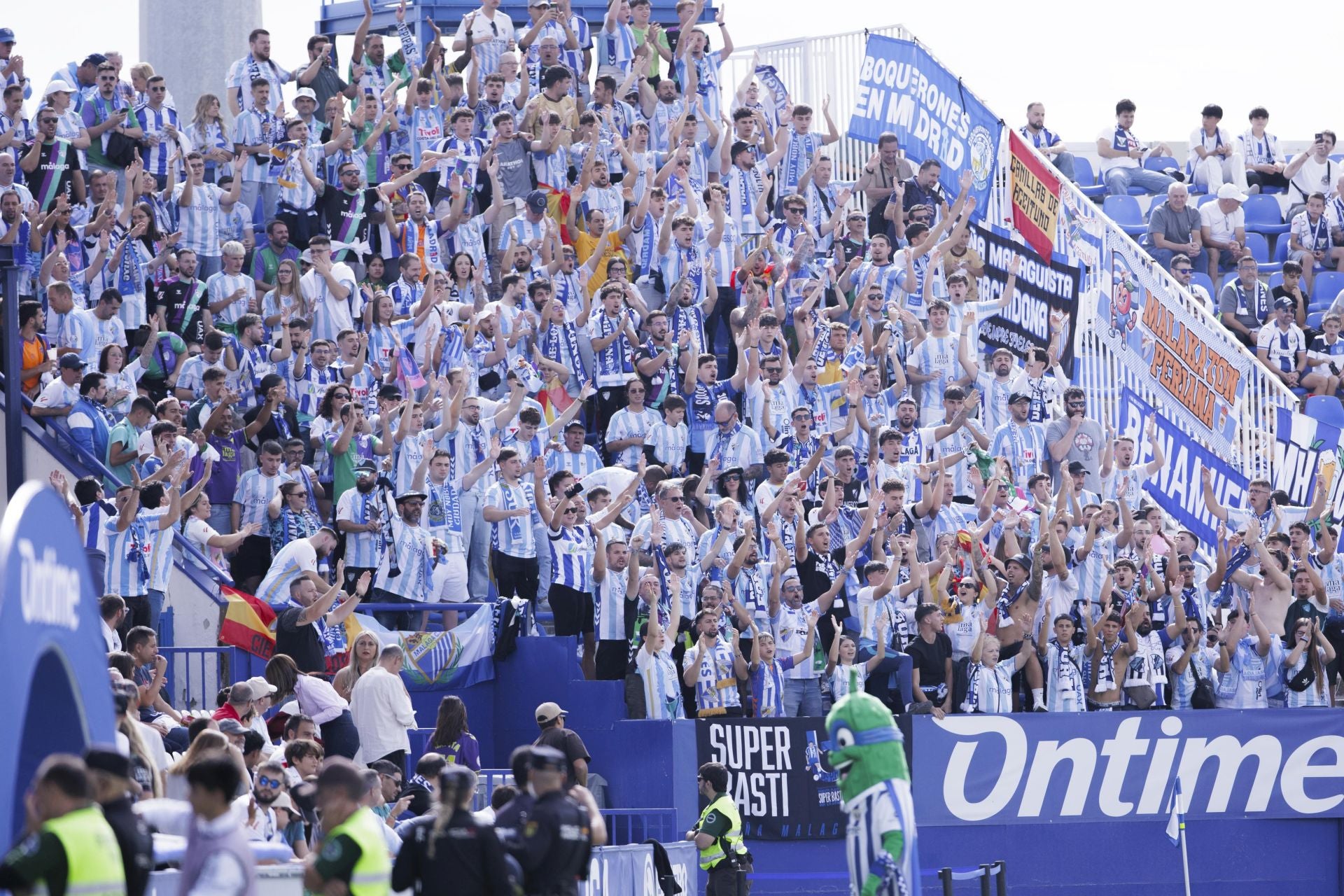 Las mejores fotos del Leganés-Málaga