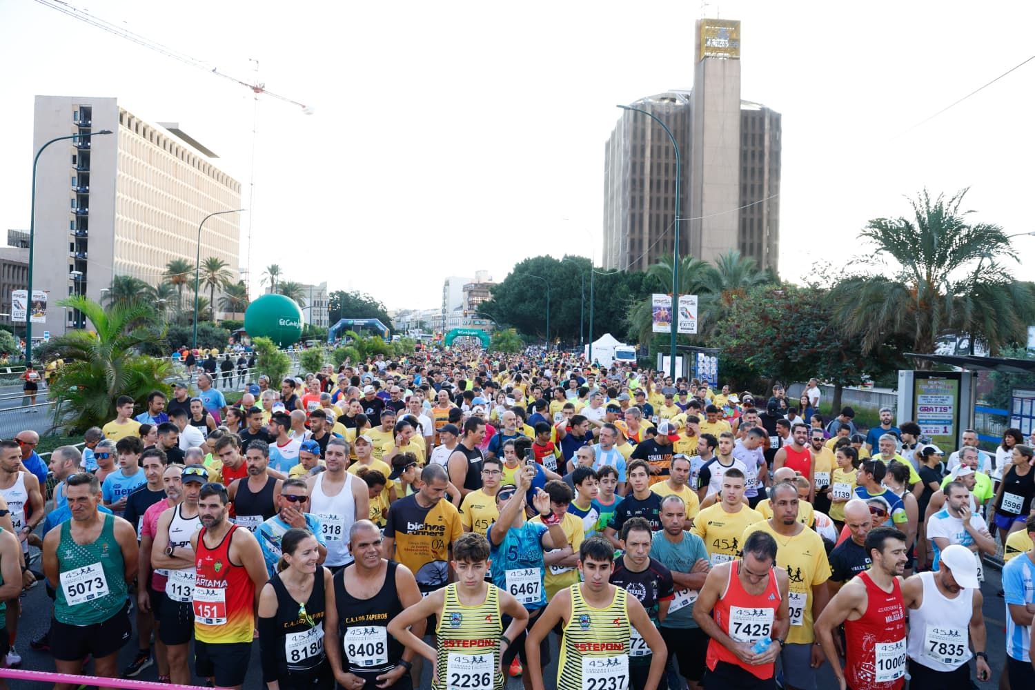 Las mejores imágenes de la Carrera Urbana Ciudad de Málaga