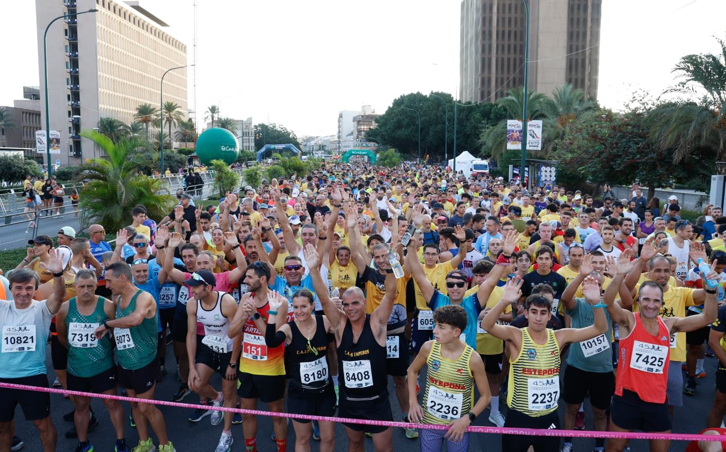 Las mejores imágenes de la Carrera Urbana Ciudad de Málaga