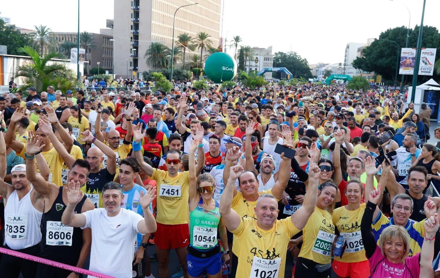 Las mejores imágenes de la Carrera Urbana Ciudad de Málaga