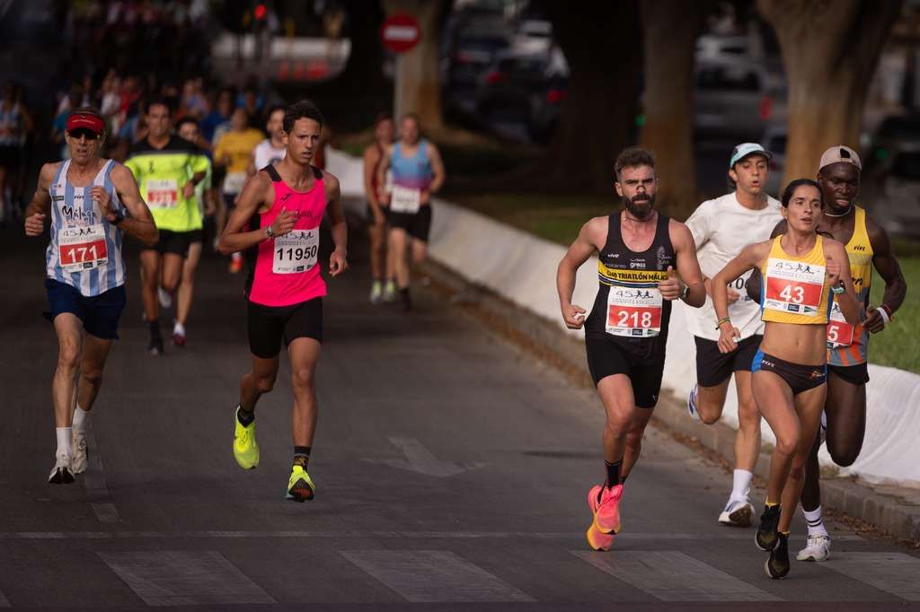 Las mejores imágenes de la Carrera Urbana Ciudad de Málaga