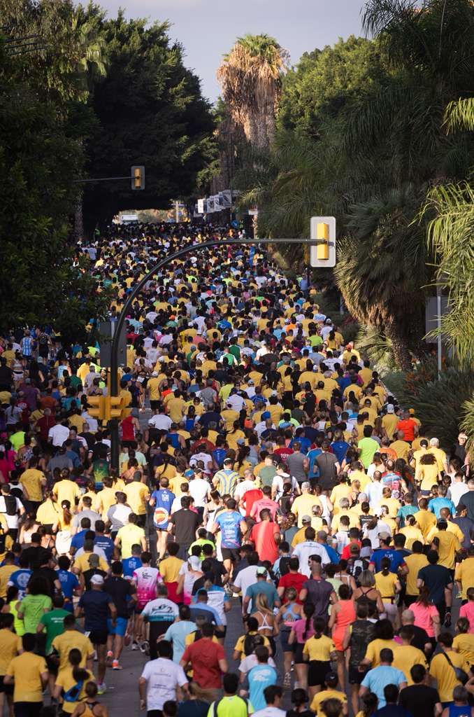 Las mejores imágenes de la Carrera Urbana Ciudad de Málaga