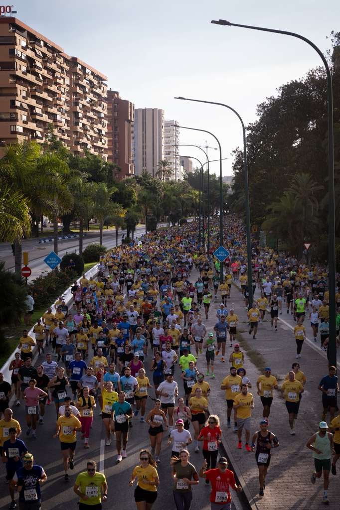 Las mejores imágenes de la Carrera Urbana Ciudad de Málaga