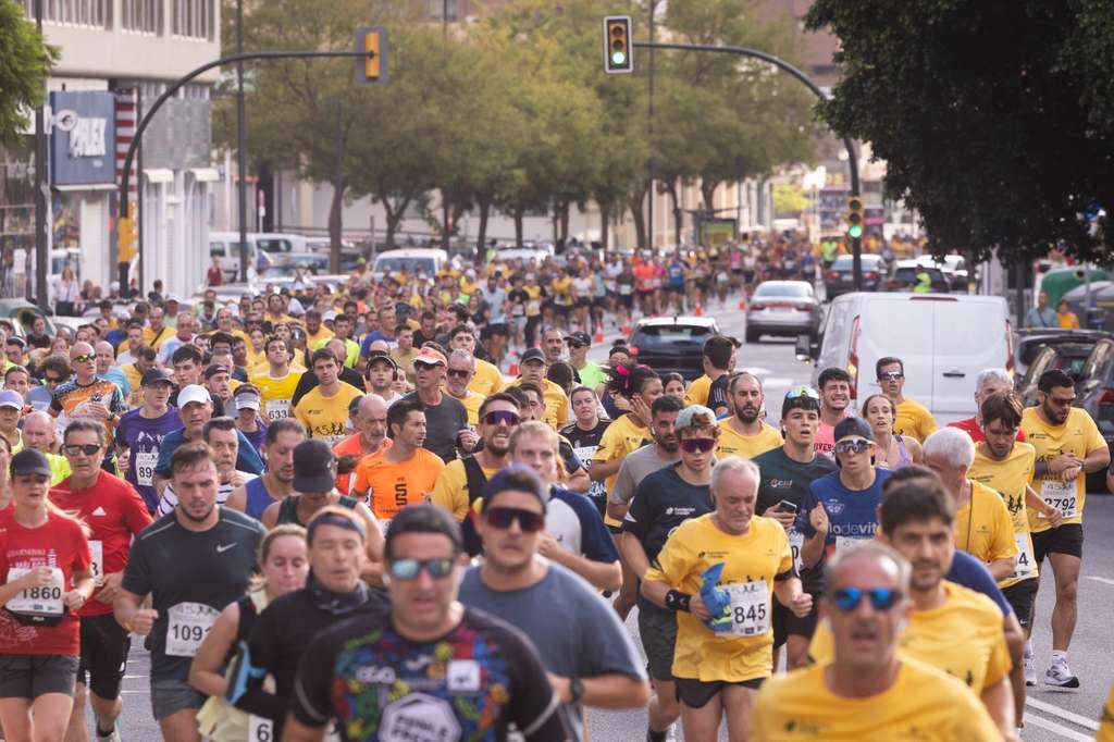 Las mejores imágenes de la Carrera Urbana Ciudad de Málaga