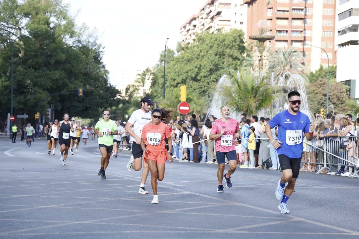 Las mejores imágenes de la Carrera Urbana Ciudad de Málaga