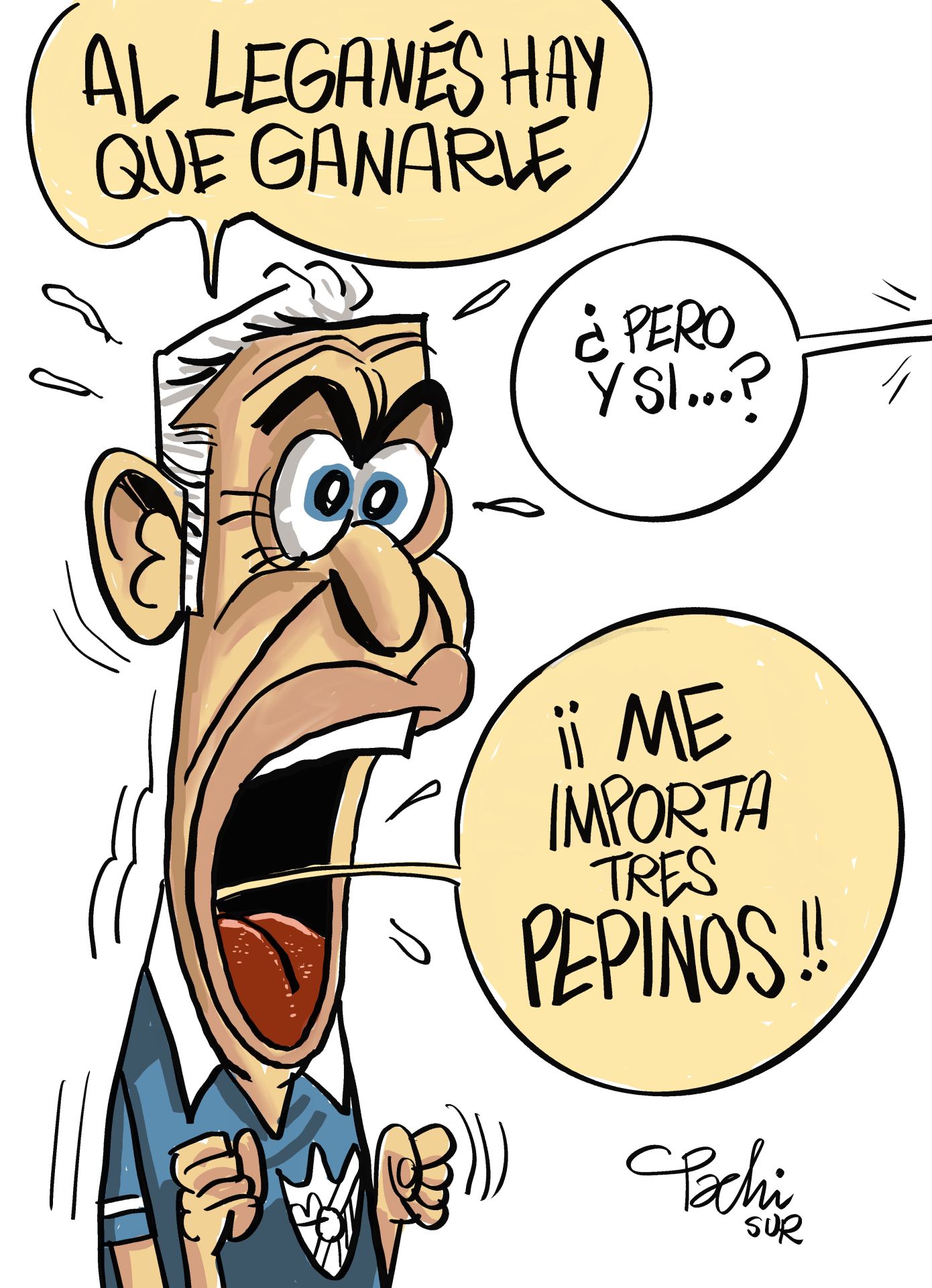 La actualidad deportiva del mes de octubre, en las viñetas de Pachi