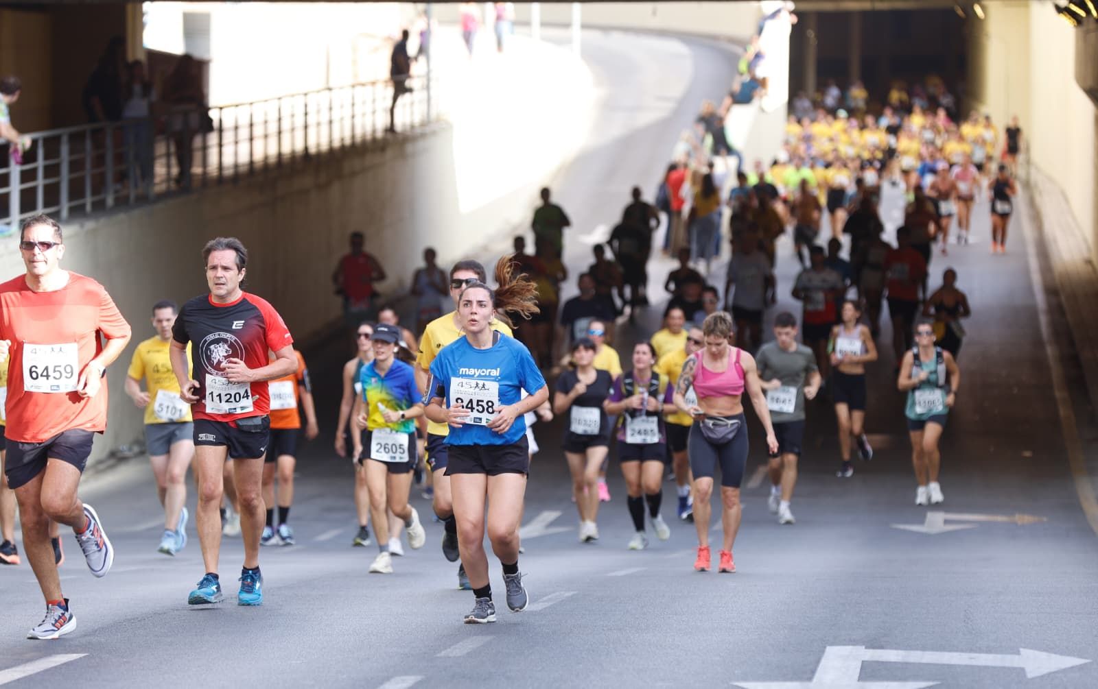 Las mejores imágenes de la Carrera Urbana Ciudad de Málaga
