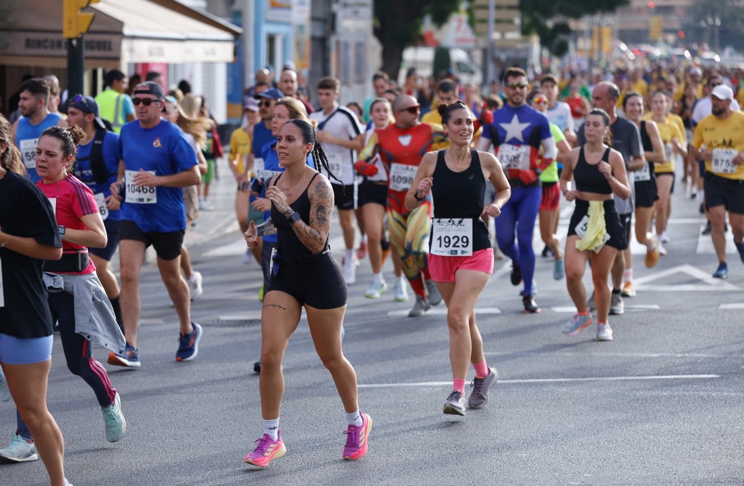 Las mejores imágenes de la Carrera Urbana Ciudad de Málaga