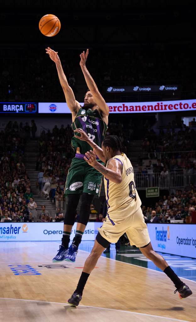 Las mejores imágenes del Unicaja-Barcelona