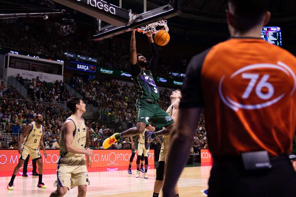 Las mejores imágenes del Unicaja-Barcelona
