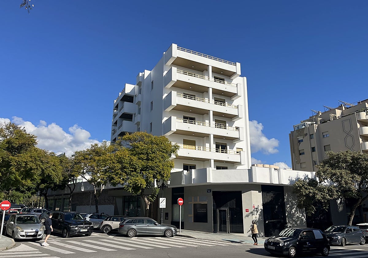 Imagen exterior del inmueble en la calle Ramón Gómez de la Serna.
