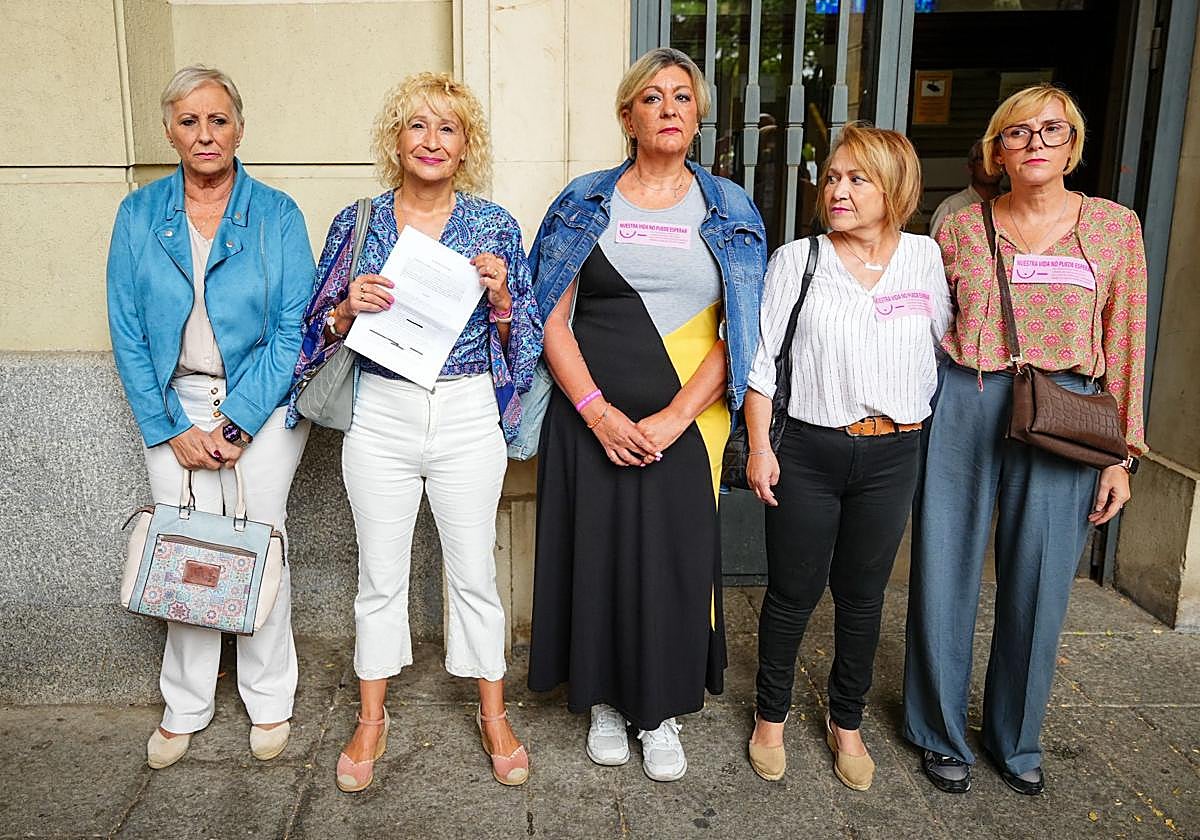 Miembras de la asociación en Sevilla.