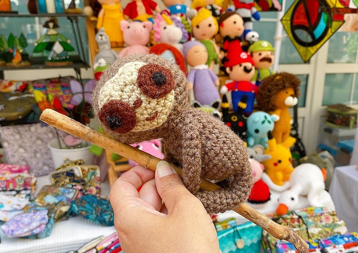 Artesanía en el Soho Mercado Urbano.