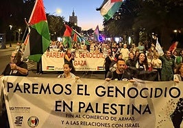 Los manifestantes han marchado por el Paseo del Parque.