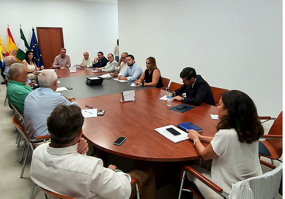 Reunión de la mesa sectorial del turismo.