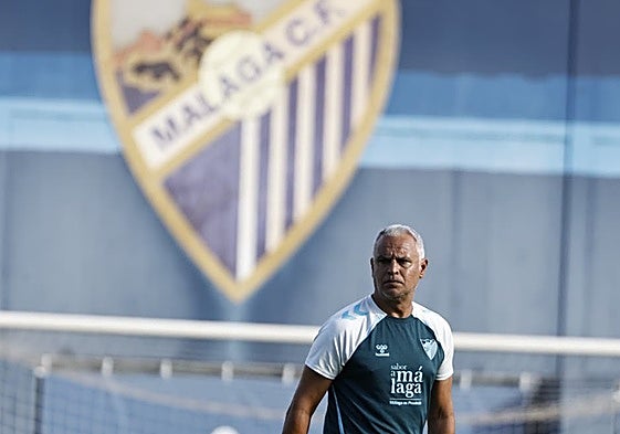 Sergio Pellicer, en un entrenamiento esta semana.