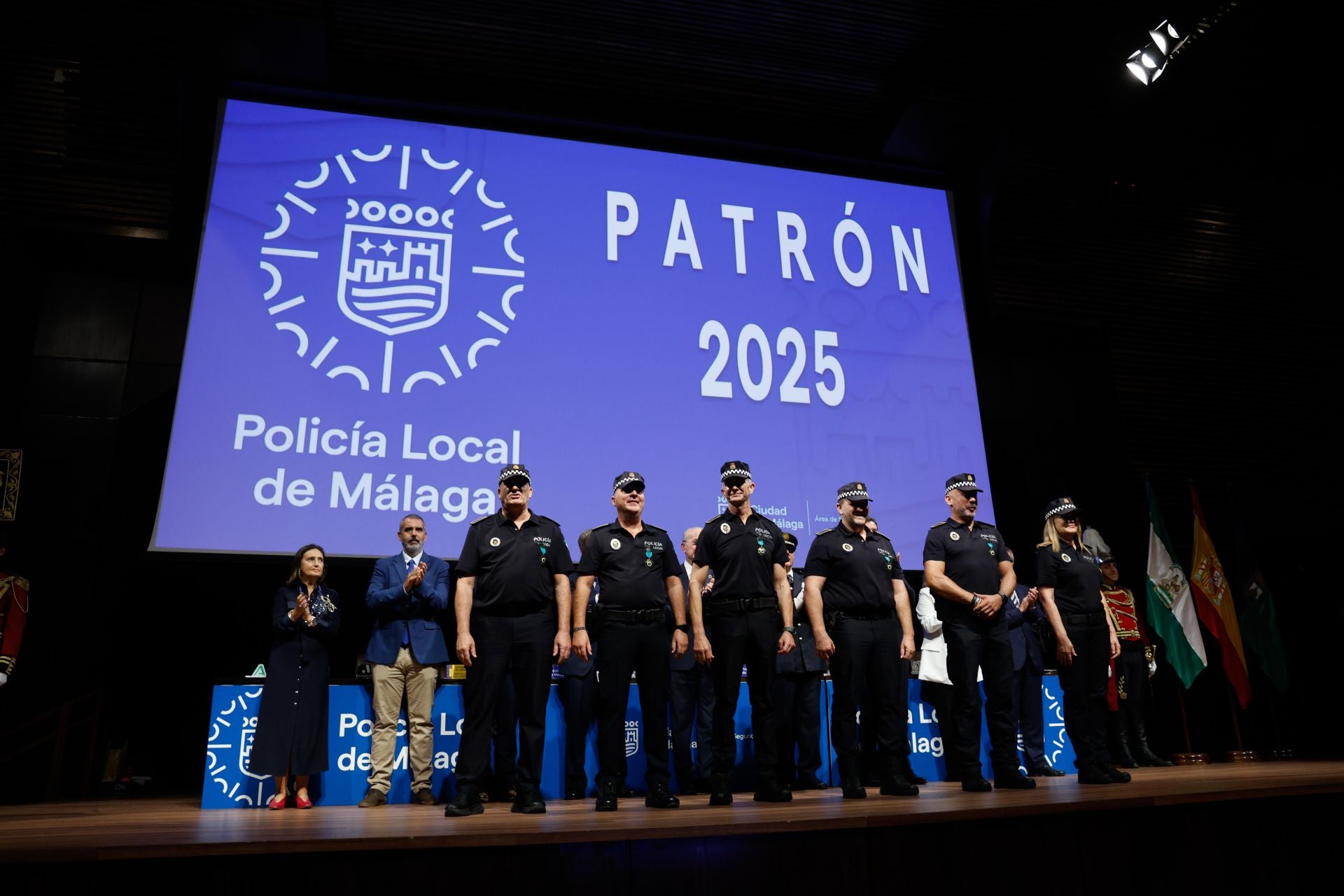 La Policía Local de Málaga celebra los actos del día de su patrón