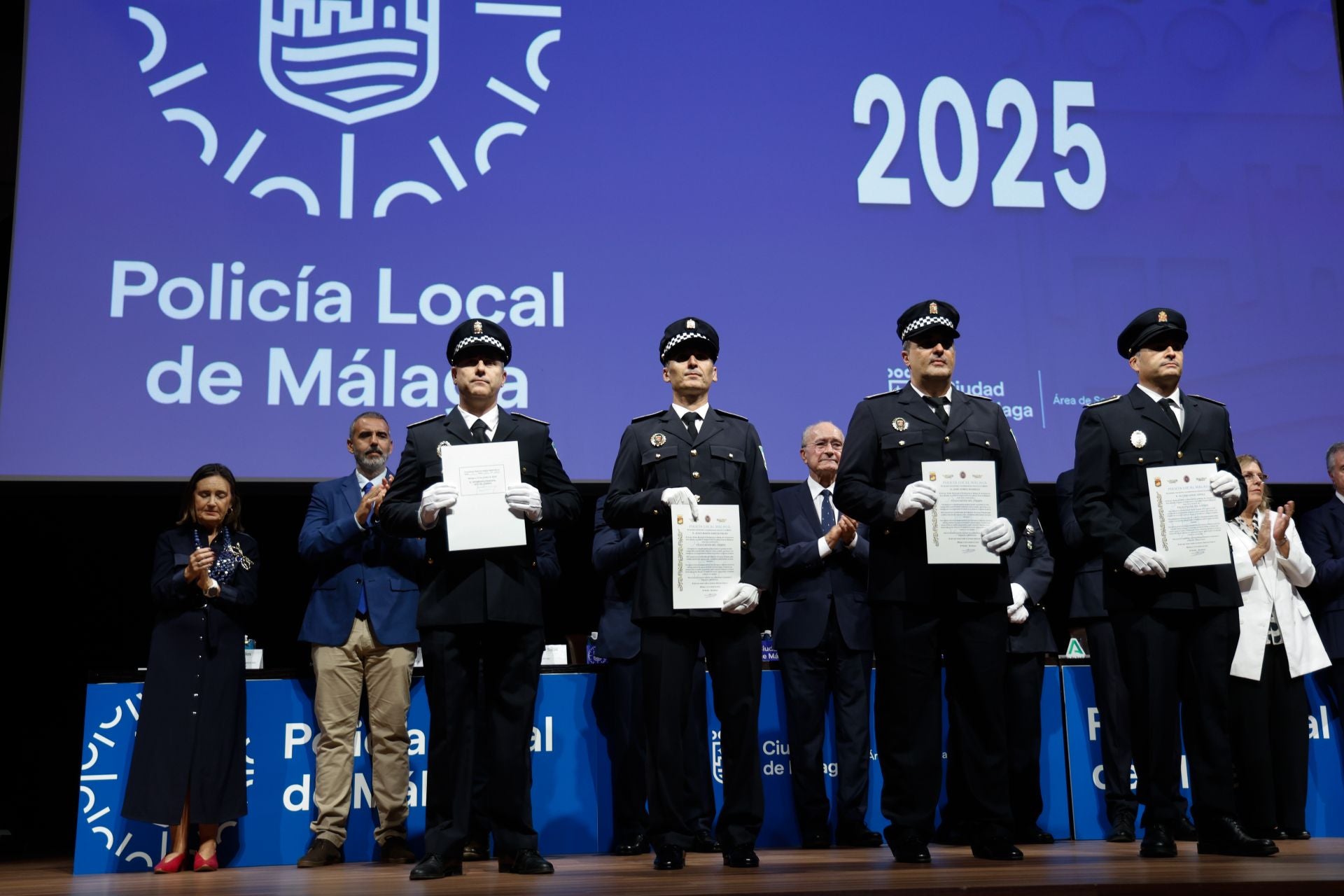 La Policía Local de Málaga celebra los actos del día de su patrón