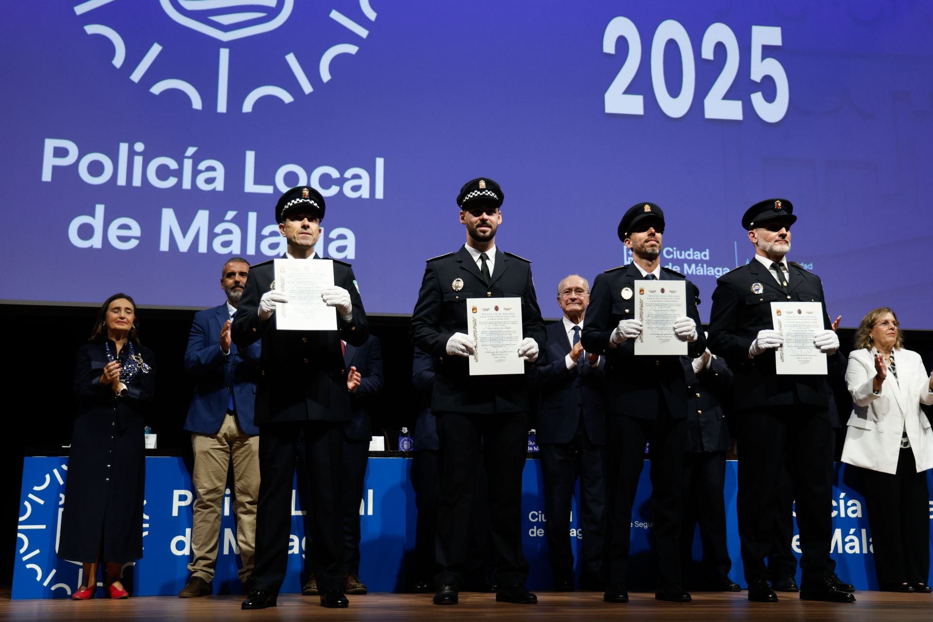 La Policía Local de Málaga celebra los actos del día de su patrón