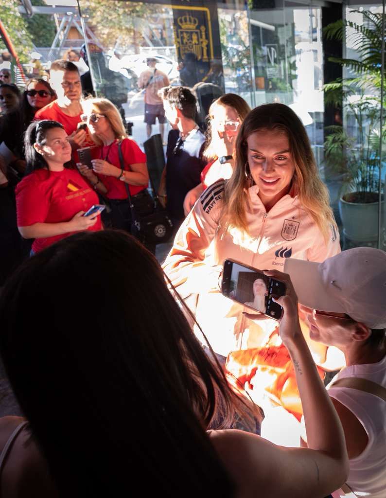 Las fotos de la selección española femenina de fútbol en Málaga