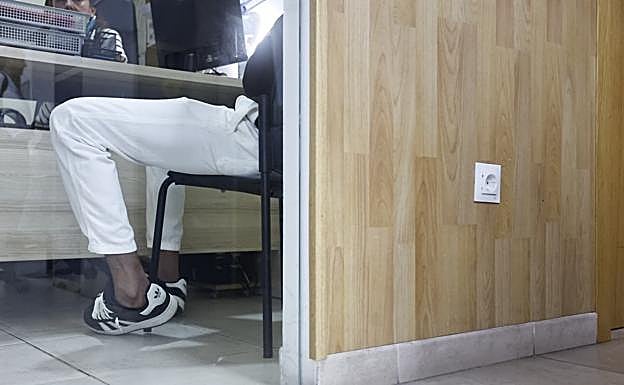 Karim, durante su conversación con SUR.