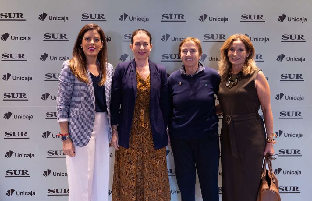 Mariola Vergara, Maite Ortega, Blanca Hermana y Emiliana Jiménez.