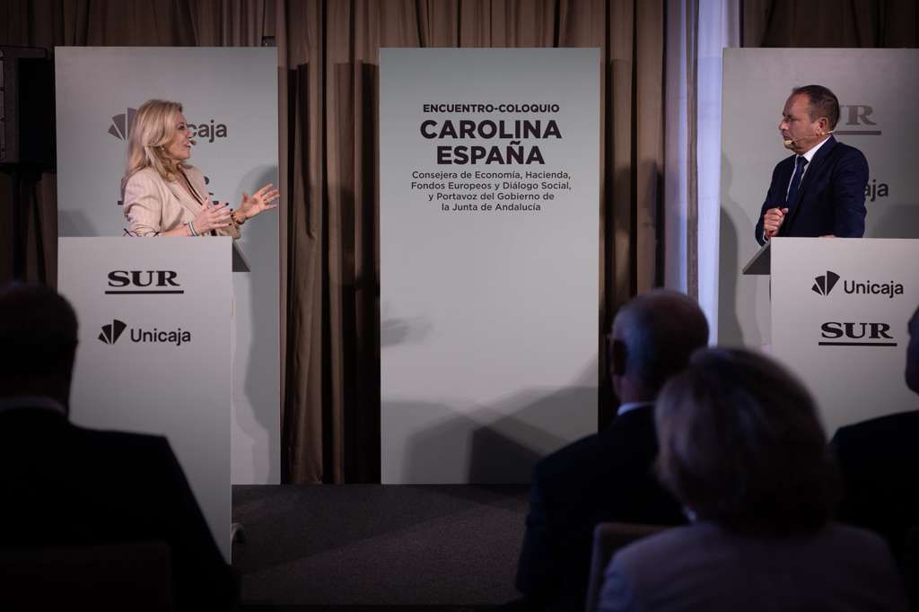 Las mejores imágenes del encuentro-coloquio de Carolina España organizado por SUR