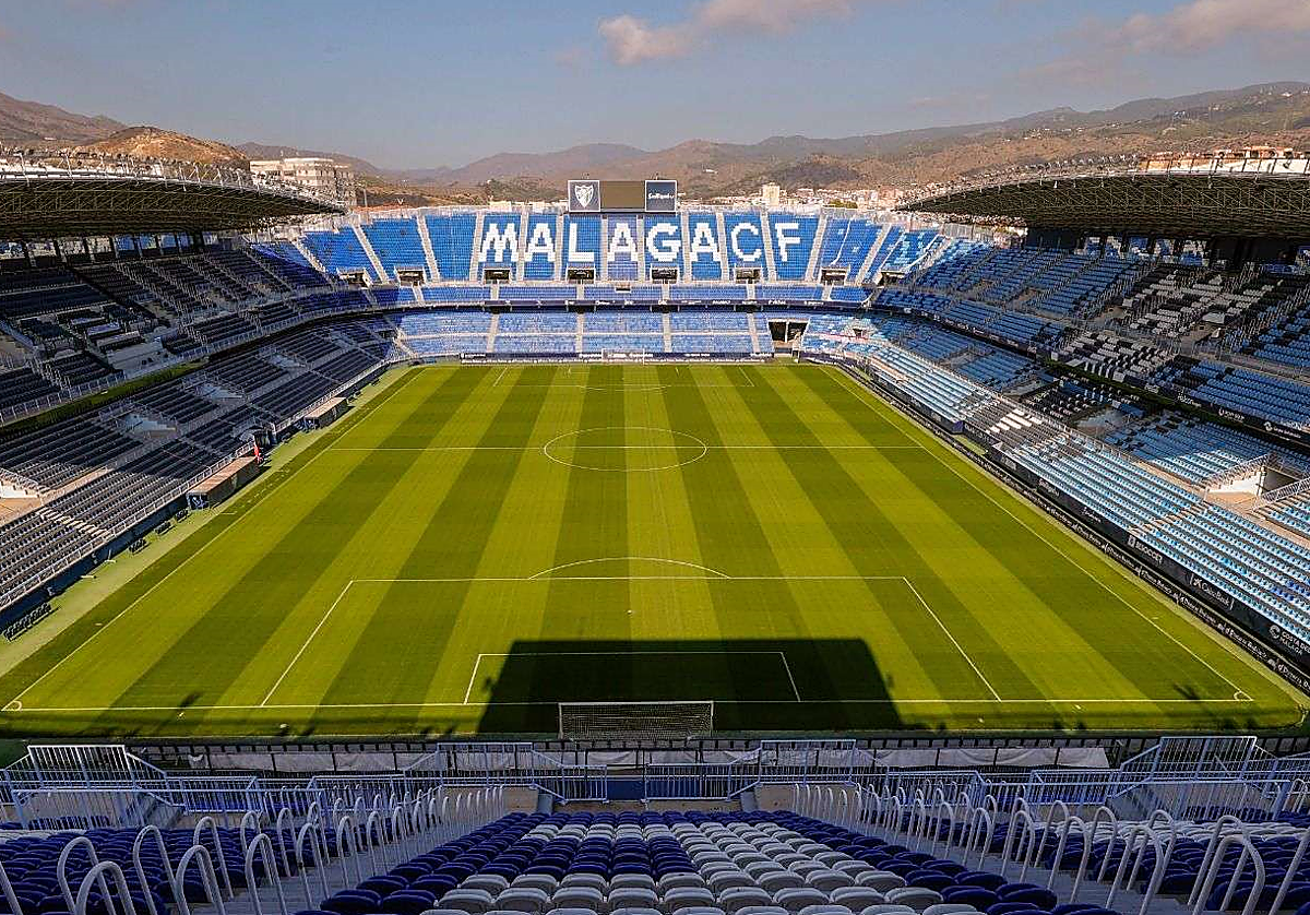 Imagen reciente de La Rosaleda.