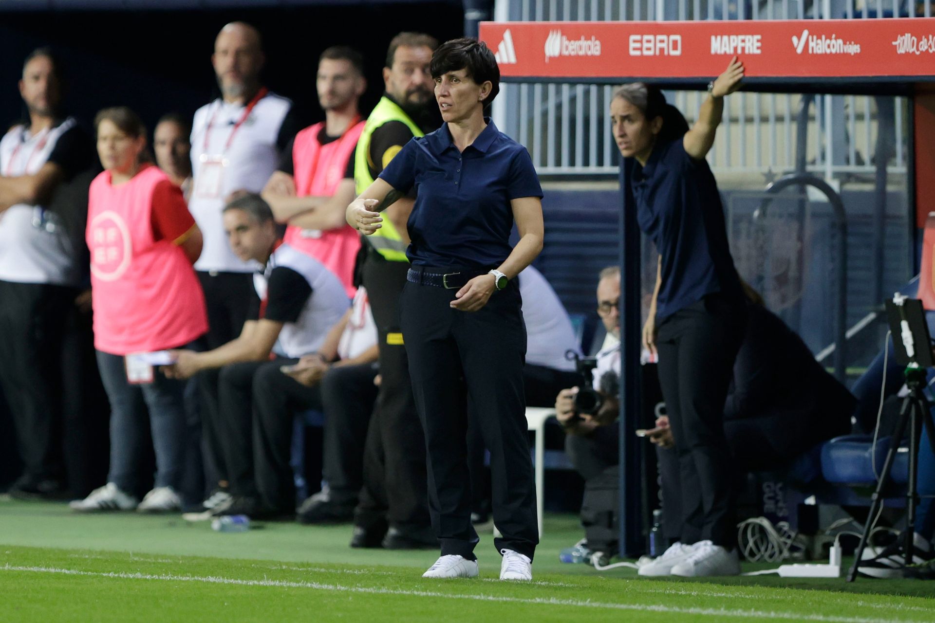 El España-Suecia jugado en Málaga, en imágenes