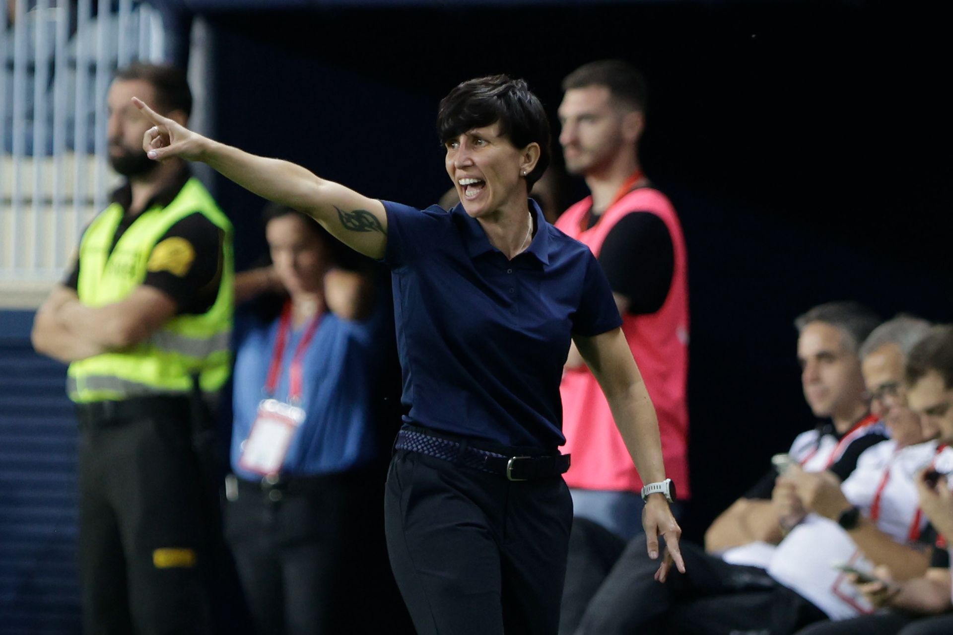 El España-Suecia jugado en Málaga, en imágenes