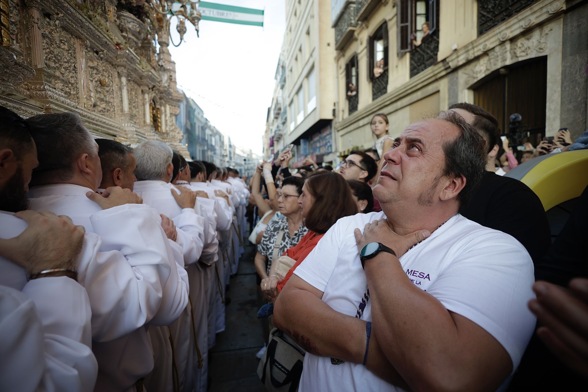 La procesión extraordinaria de la Virgen de la Trinidad, en imágenes