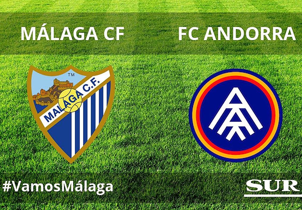 El Málaga golea al Andorra en La Rosaleda (4-1)