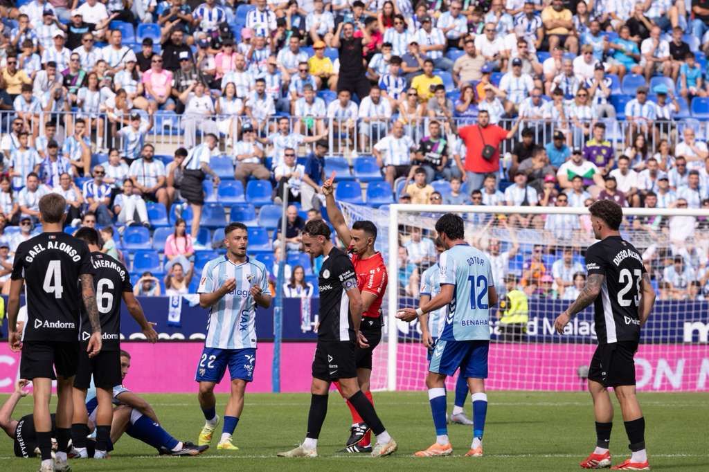 El Málaga-Andorra, en imágenes
