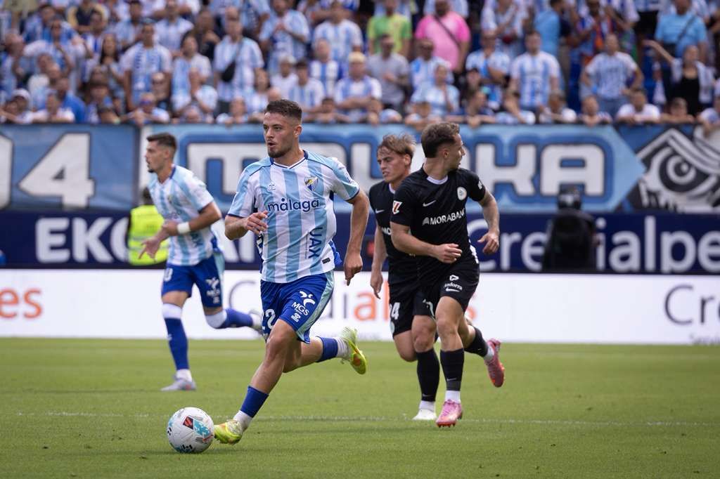 El Málaga-Andorra, en imágenes