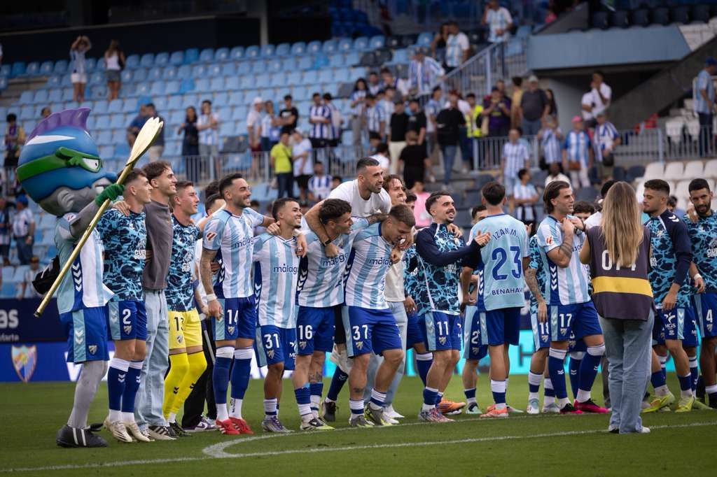 El Málaga-Andorra, en imágenes