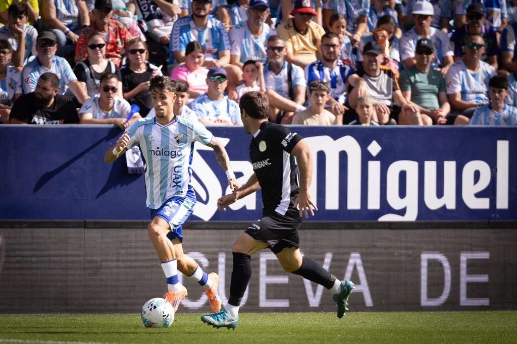 El Málaga-Andorra, en imágenes