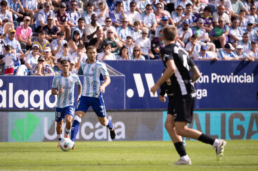 El Málaga-Andorra, en imágenes