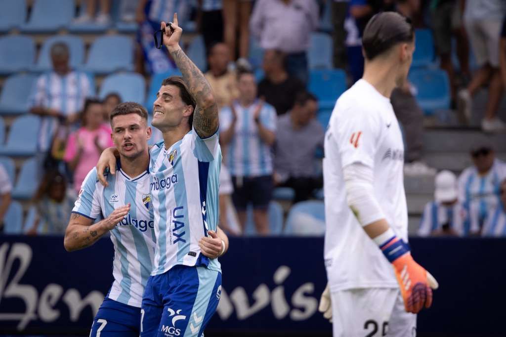 El Málaga-Andorra, en imágenes