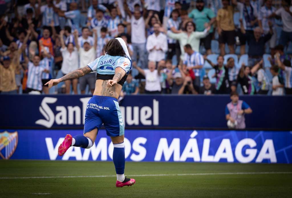 El Málaga-Andorra, en imágenes