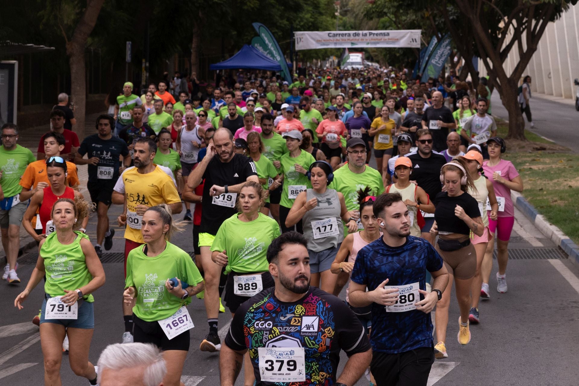 La VIII edición de la Carrera por la Libertad de Prensa, en imágenes