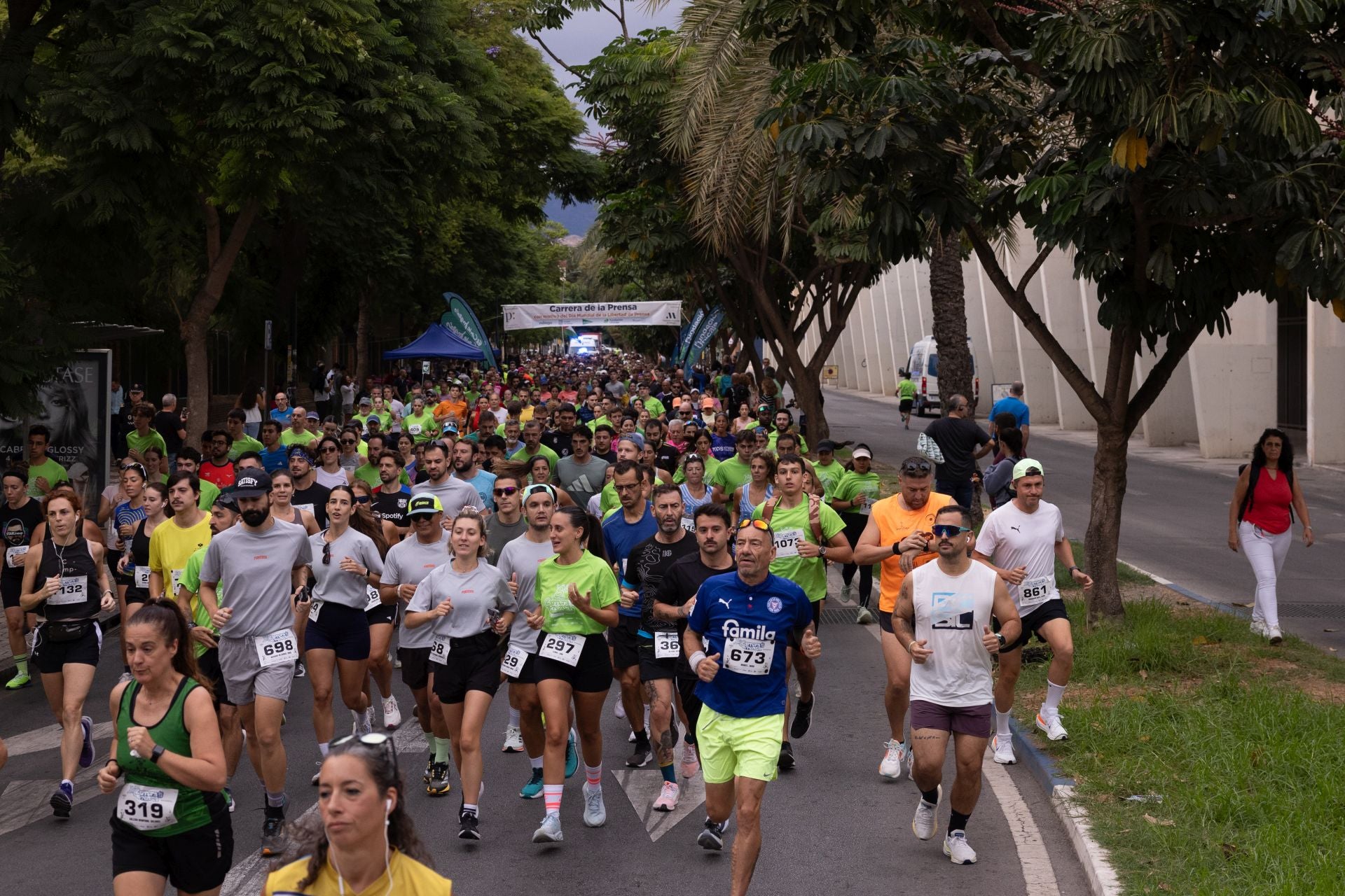 La VIII edición de la Carrera por la Libertad de Prensa, en imágenes