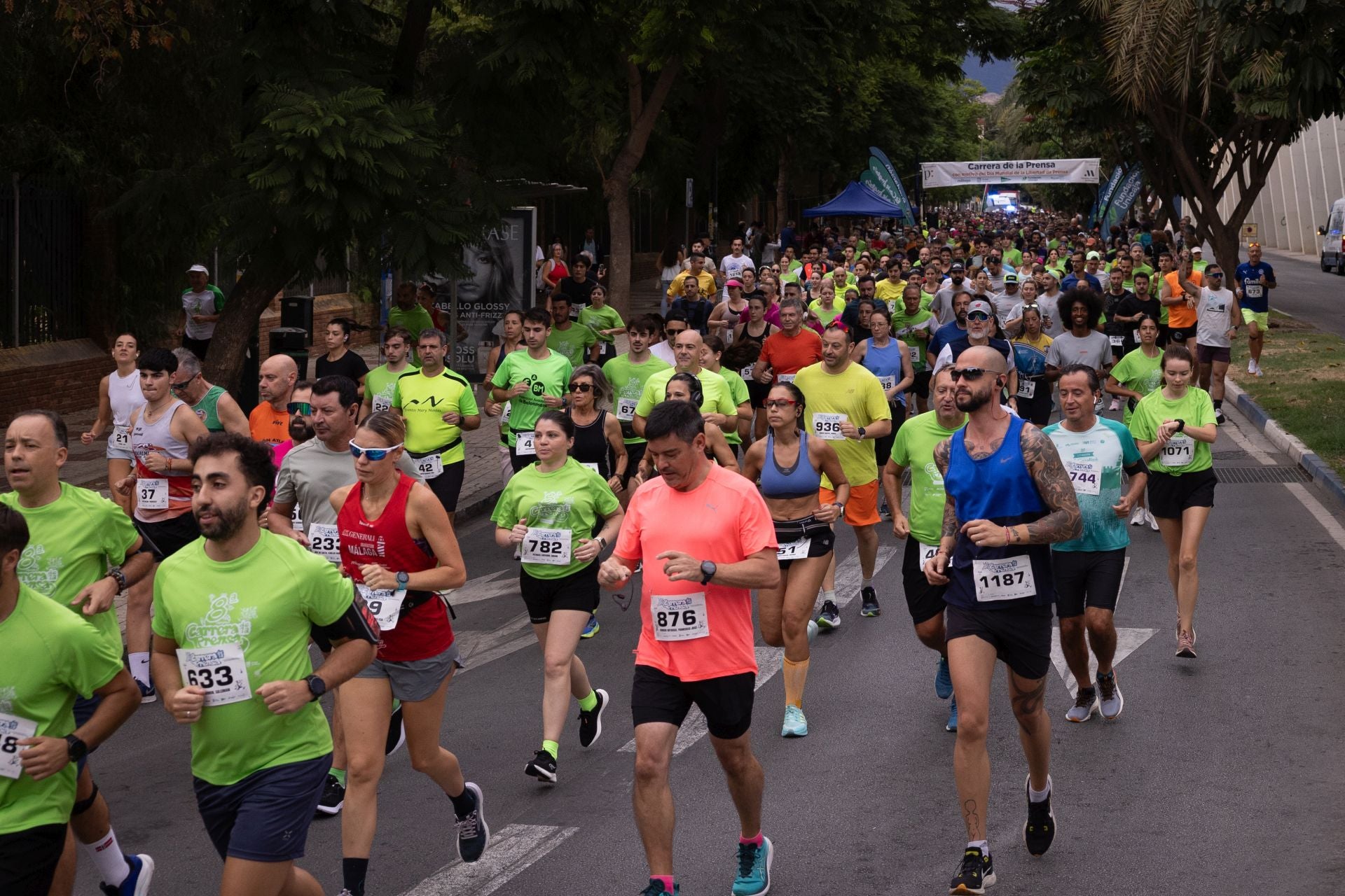 La VIII edición de la Carrera por la Libertad de Prensa, en imágenes