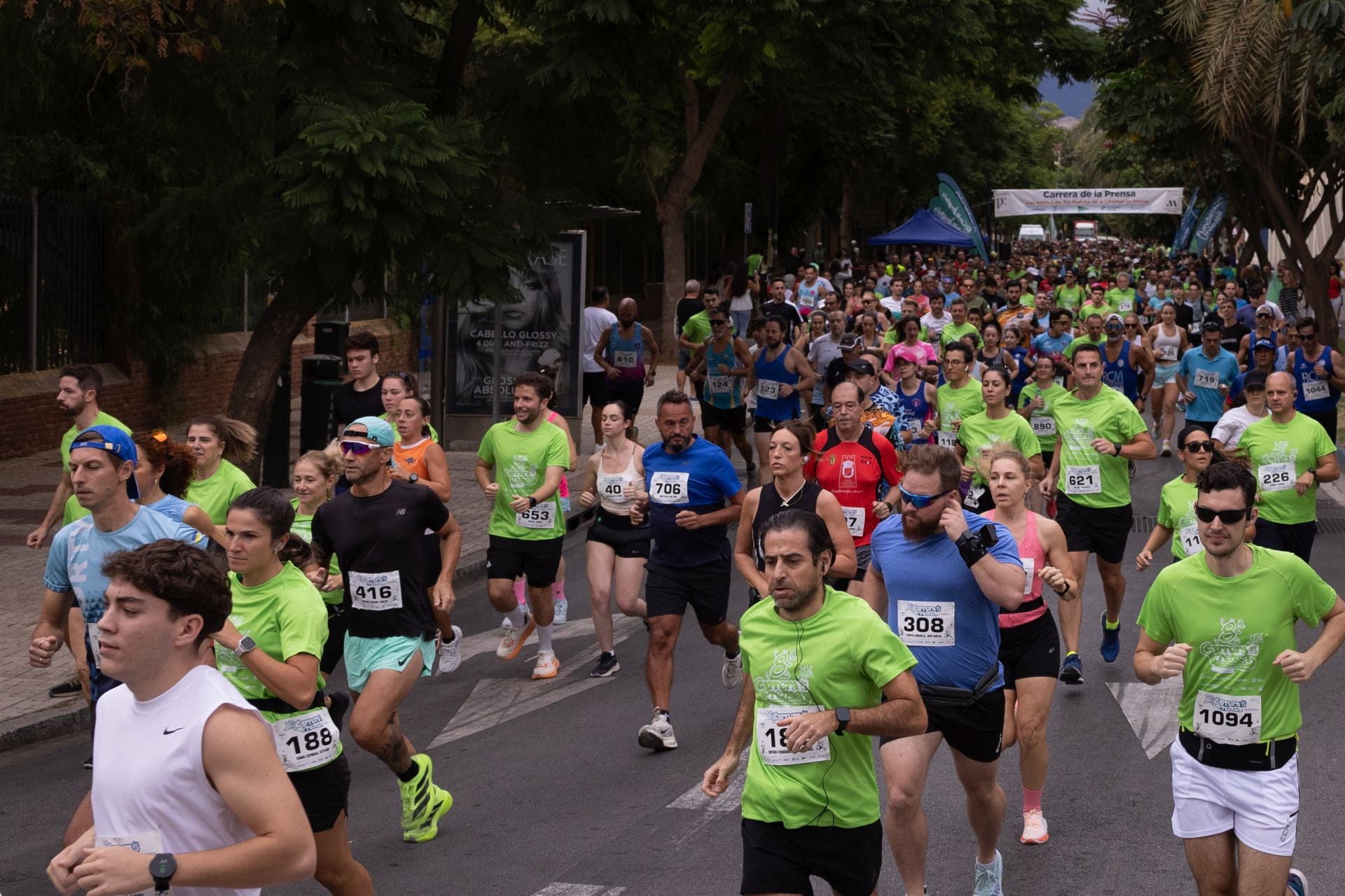 La VIII edición de la Carrera por la Libertad de Prensa, en imágenes