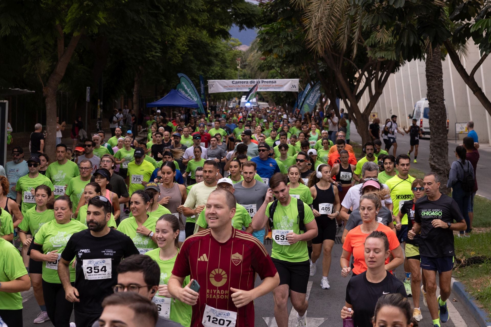 La VIII edición de la Carrera por la Libertad de Prensa, en imágenes