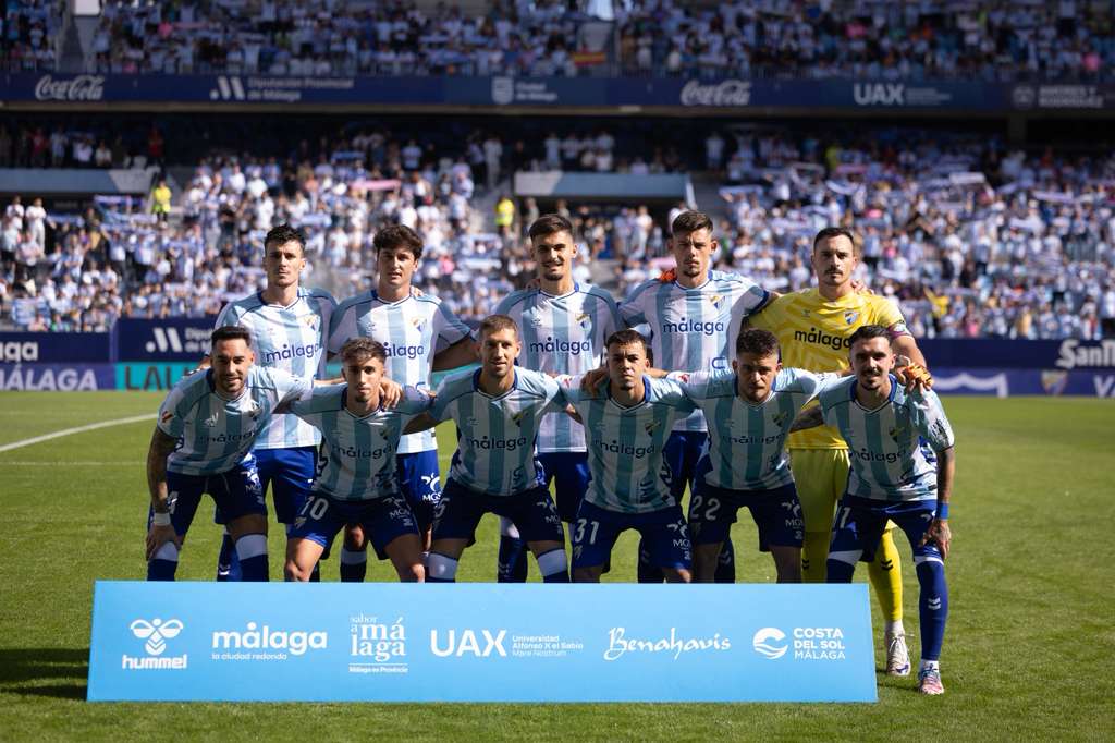 El Málaga-Andorra, en imágenes