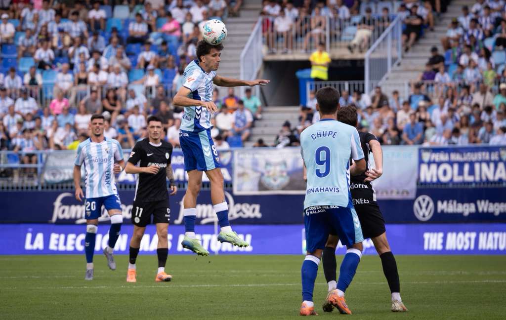 El Málaga-Andorra, en imágenes