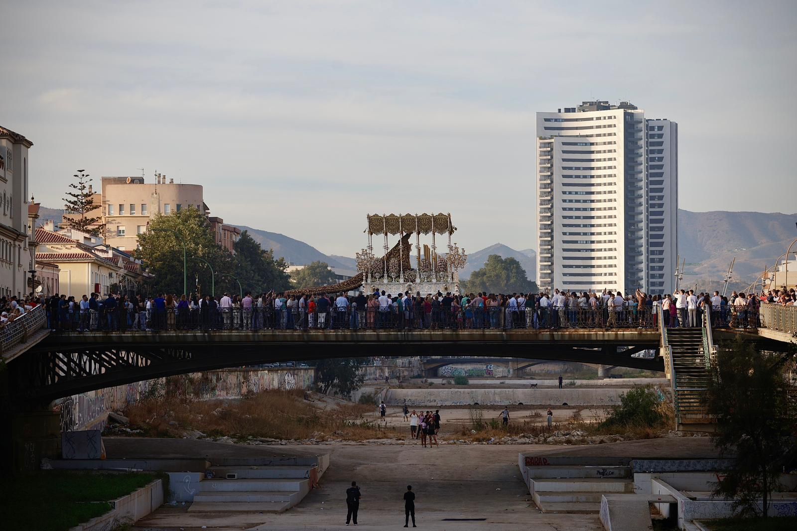 La procesión extraordinaria de la Virgen de la Trinidad, en imágenes