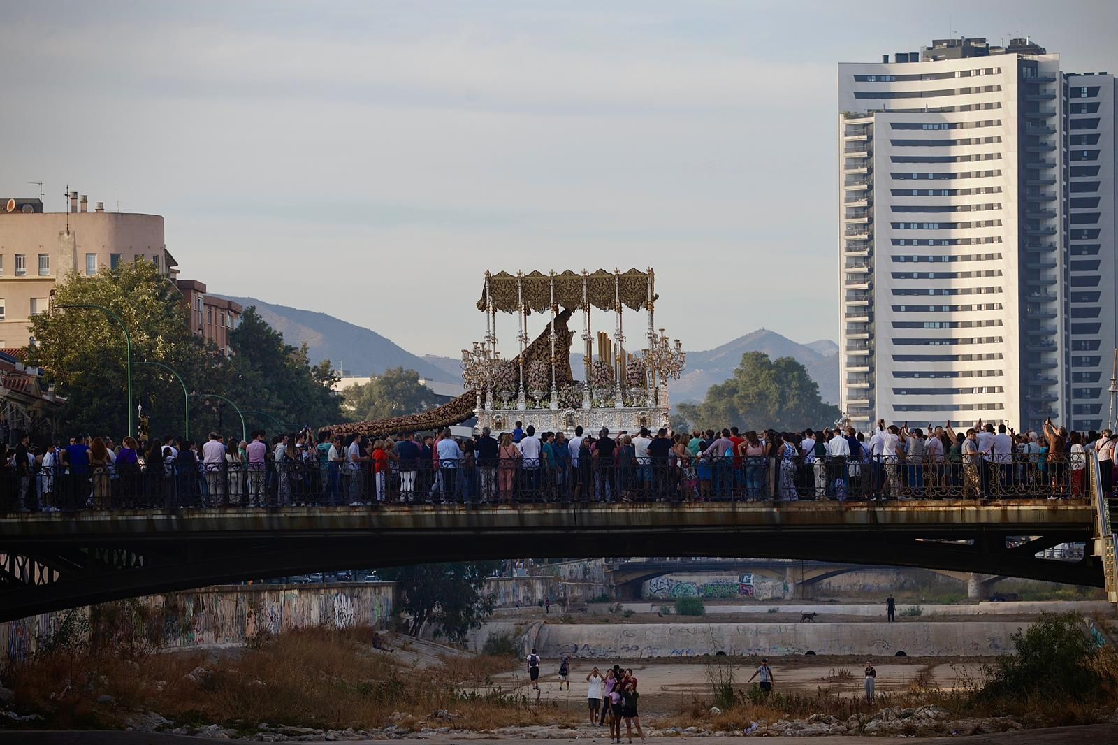 La procesión extraordinaria de la Virgen de la Trinidad, en imágenes
