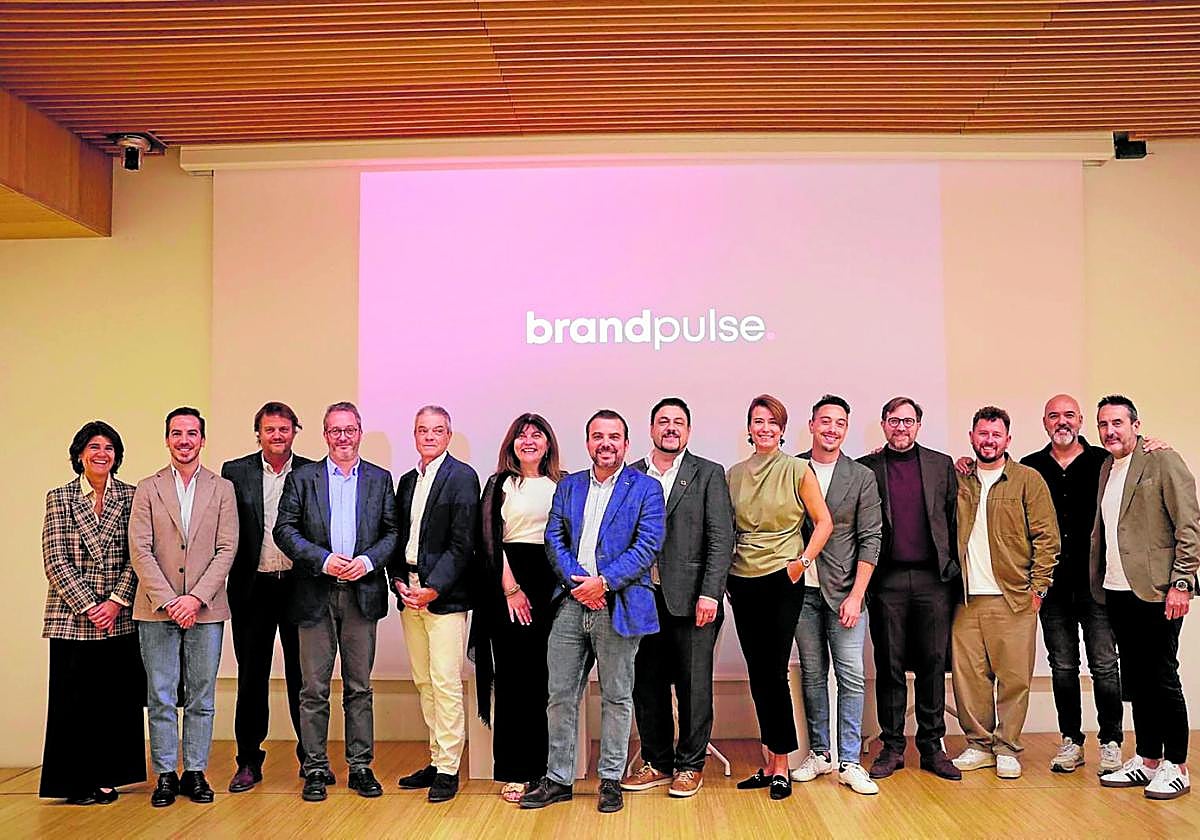 Los participantes en el evento 'BrandPulse', organizado por AEBRAND, FMRE, SODA y Squembri.